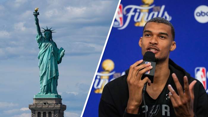 A gift from France: How Victor Wembanyama and the Statue of Liberty mean the same to San Antonio and New York