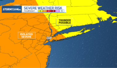 NYC heat advisory takes effect as severe weather threatens – NBC New York