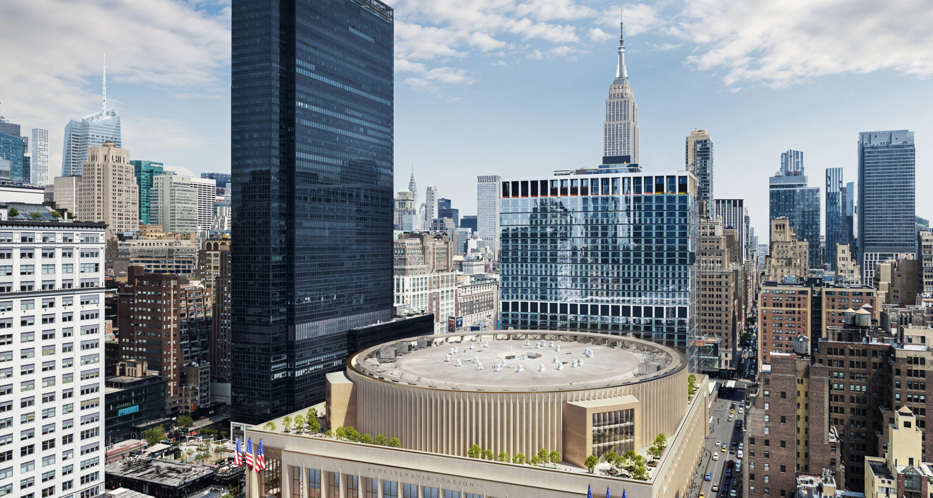 Designs Unveiled for New York City's Penn Station by PAU and HNTB-HOK