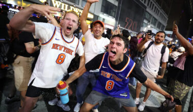 NYC streets turn into chaos (again) after Knicks win