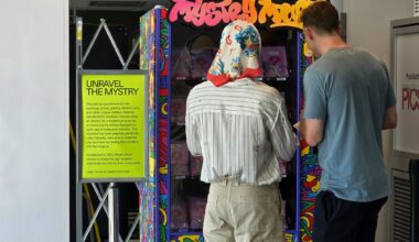 There is a Mystery Vending Machine in Coney Island Dispensing Original Works from Brooklyn Artists in NYC