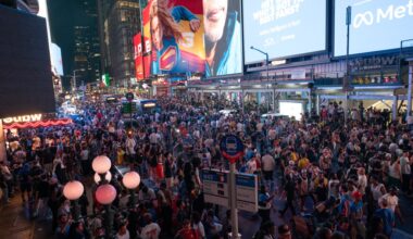 Teen shot in Times Square as Knicks fans rampage after NBA victory