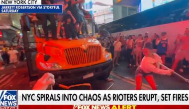 NYC Knicks celebration devolves into chaos with multiple arrests, bus fires