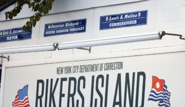 Rikers investigations leader's return sets up battle with correction officers' union