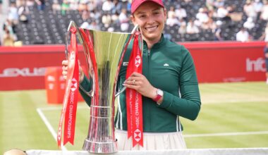 Vekic wins Queen's Club final in straight sets to deny dream title for Raducanu