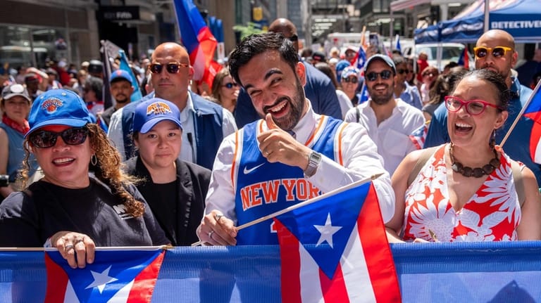 New York City Mayor Zohran Mamdani takes part in the...