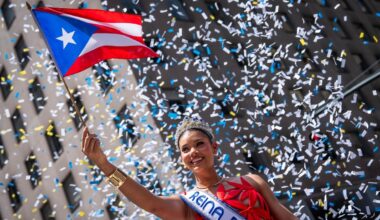 Puerto Rican Day Parade marches through Manhattan with pulsing music and vibrant colors