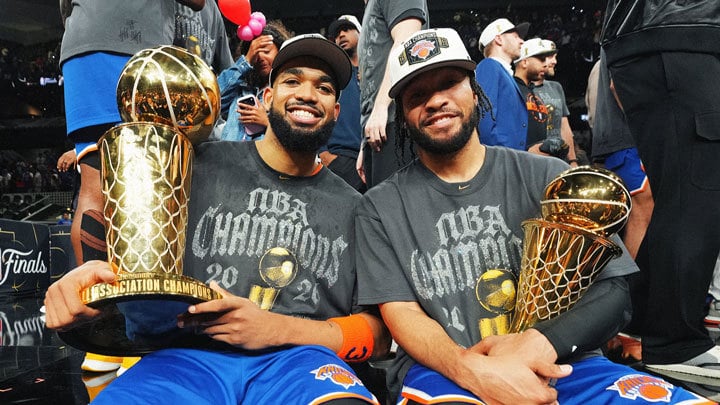 Karl-Anthony Towns, Jalen Brunson