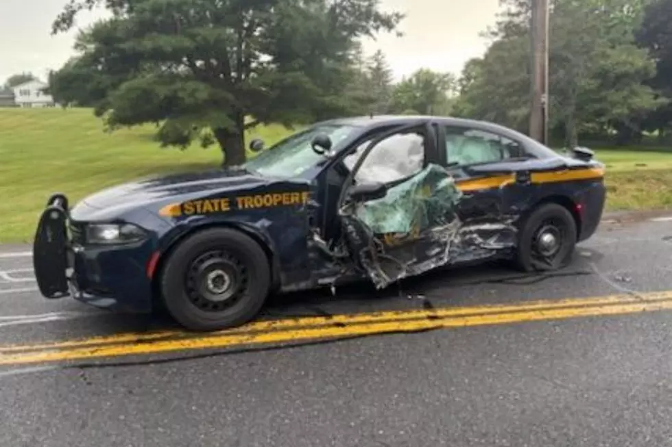 New York State Police Car Crash