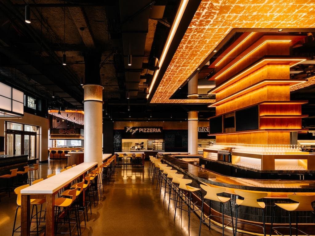 New York City Food Hall Opens At Former Lord & Taylor Fifth Avenue Building