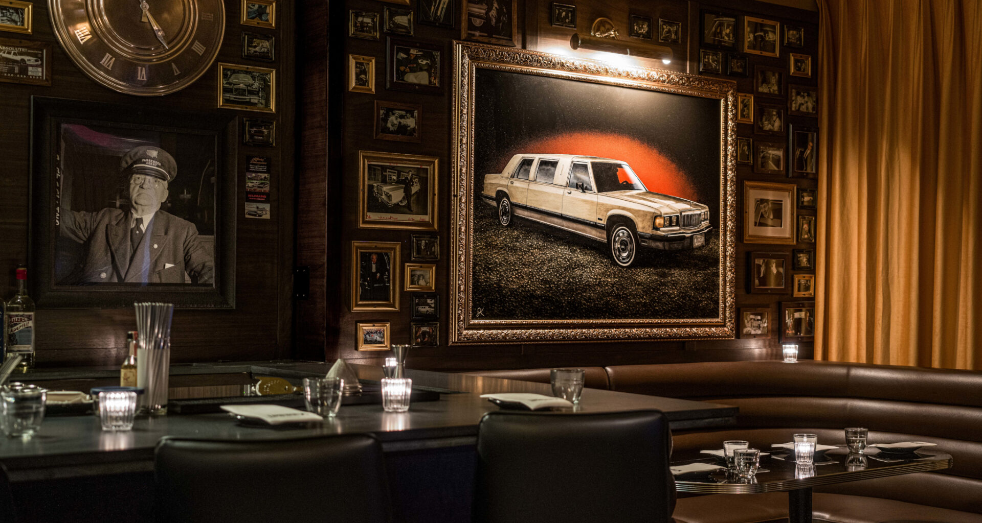 This Swanky New NYC Bar Feels Like the Inside of a Limo