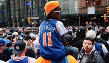 New York celebrates the Knicks with ticker-tape parade