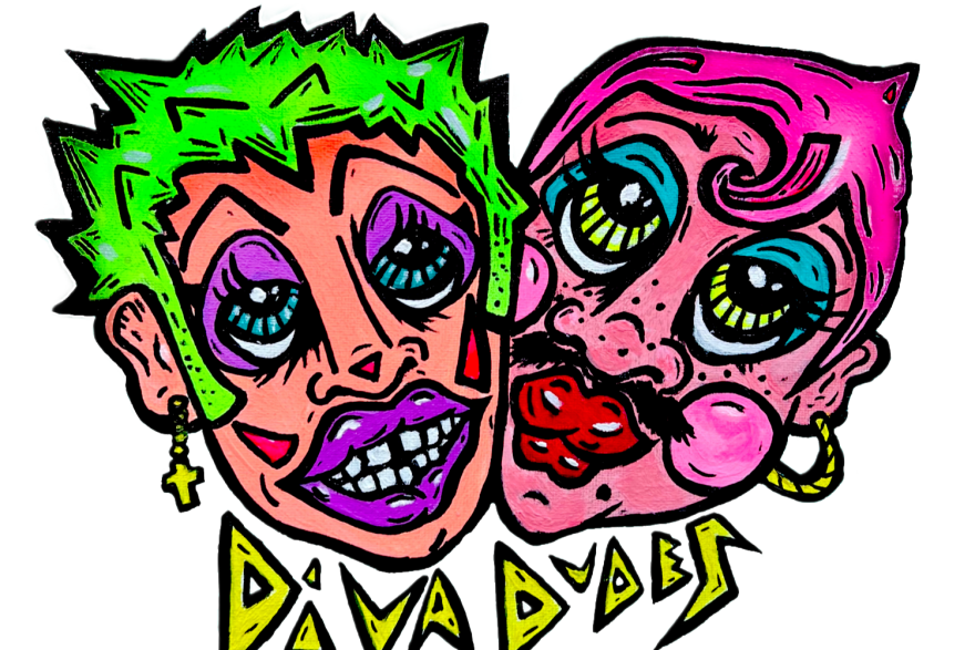 "Diva Dudes" podcast logo