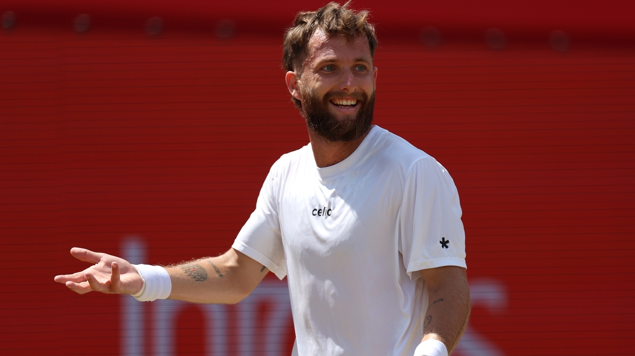 French tennis player Moutet fined $40,000 for expletives in interview at Queen's Club