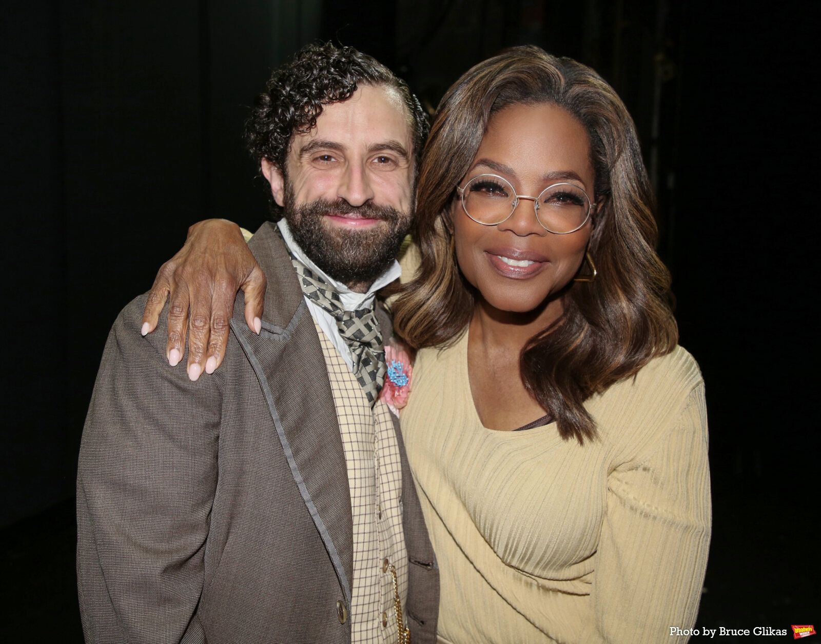 Photos: Oprah Winfrey Poses Backstage with the Cast of RAGTIME Image