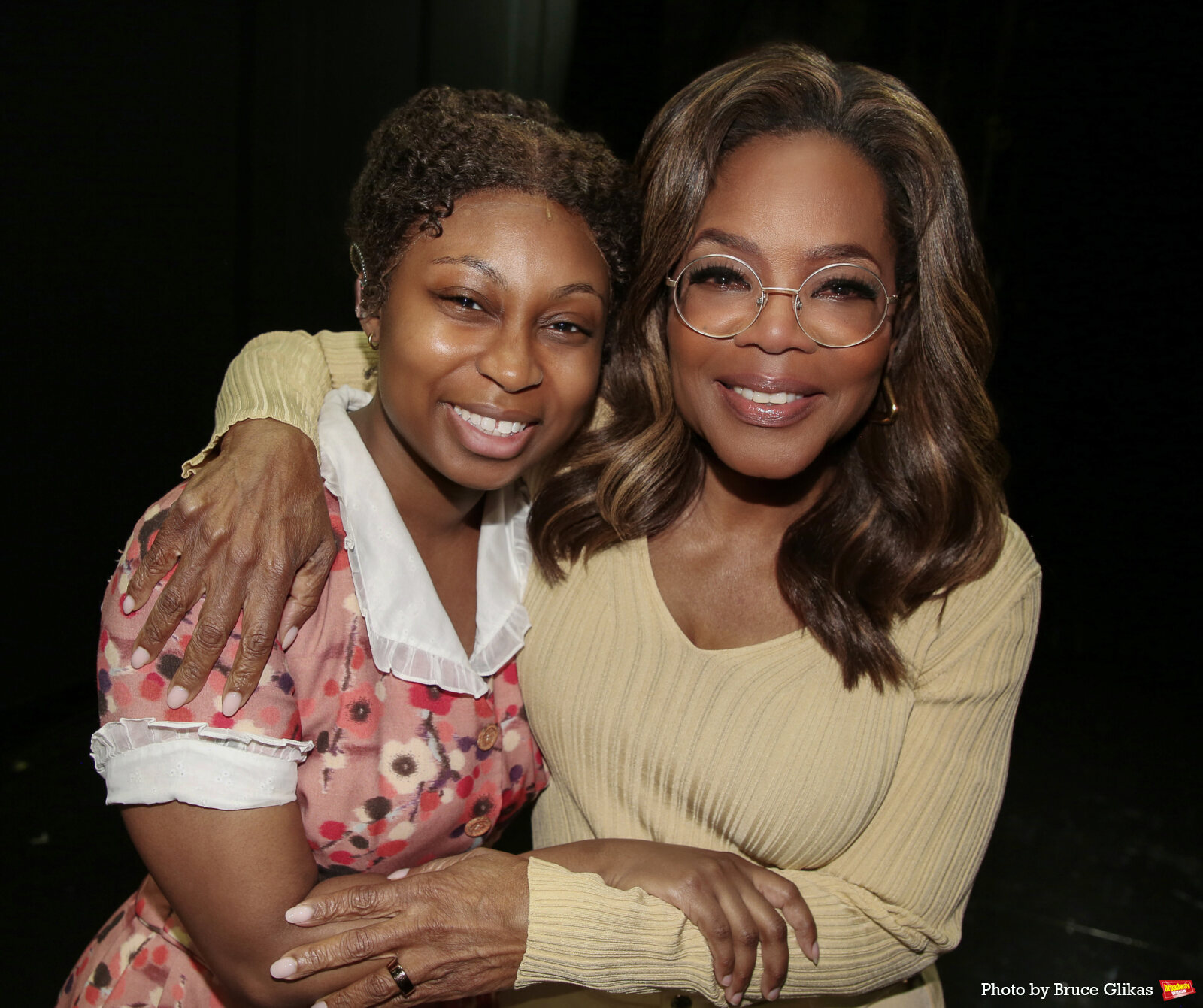 Photos: Oprah Winfrey Poses Backstage with the Cast of RAGTIME Image