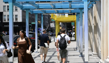 New Prototype Sidewalk Sheds Unveiled in NYC: See Designs