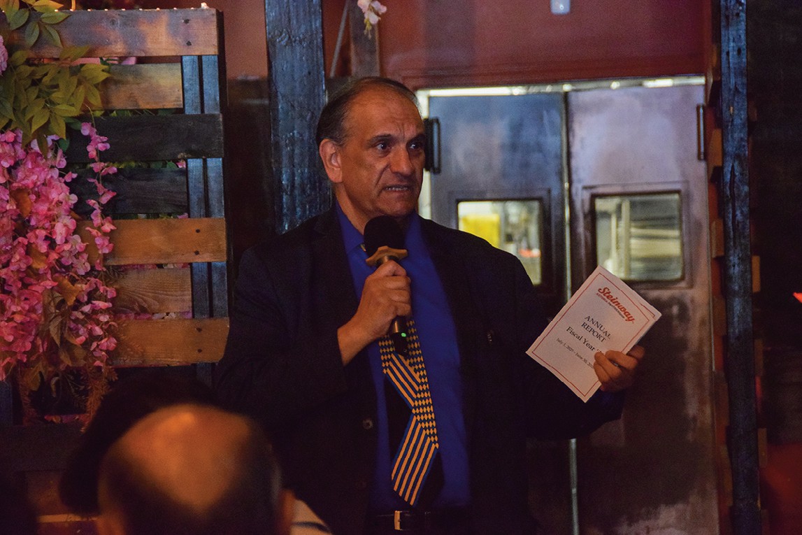 Tony Barsamian, Chairman of the BID, went over the previous year’s programs and events.