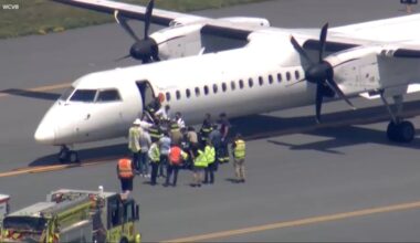 Air Canada Flight AC7664 from Newark Airport diverts to Boston after captain suffers medical episode