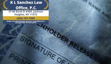 Queens Car Accident Attorney Keetick L. Sanchez Explains How Salvage Titles Work in New York