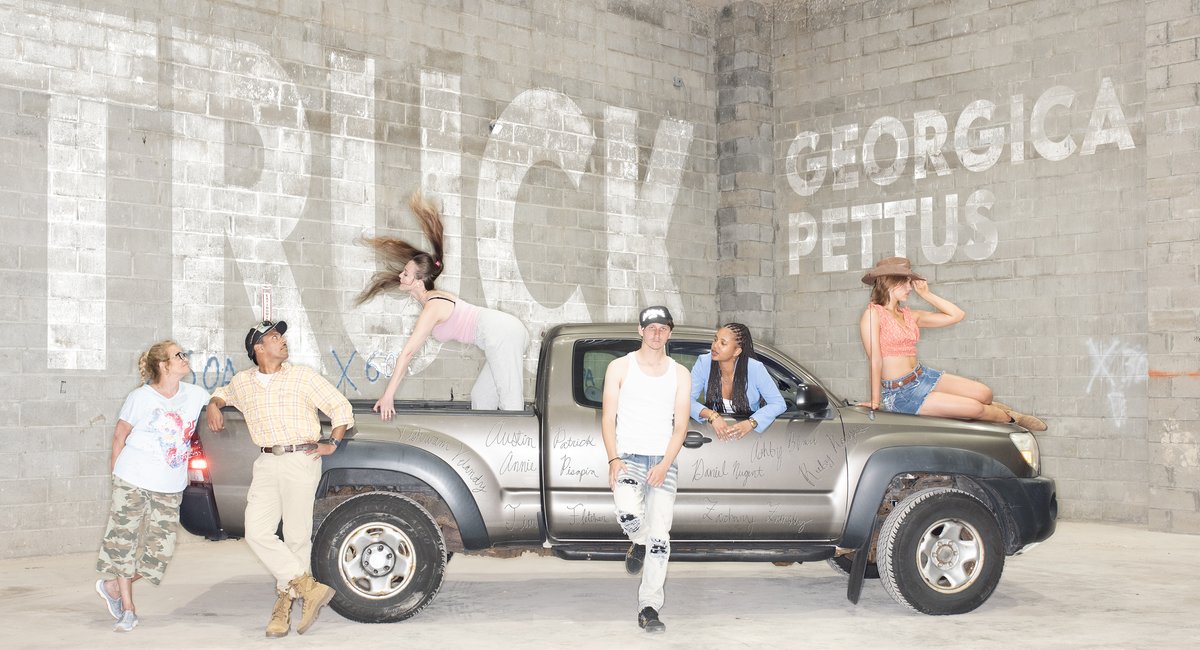 What's a pickup truck doing inside MoMA PS1?