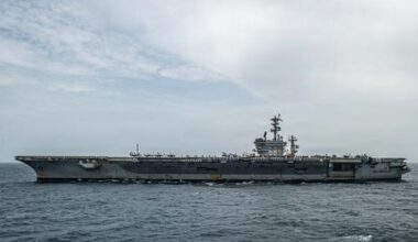 USS Nimitz heads to New York City for International Naval Review