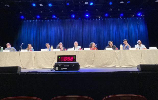 The New York City Rent Guidelines board meeting on June 16, 2026. (New York Daily News)