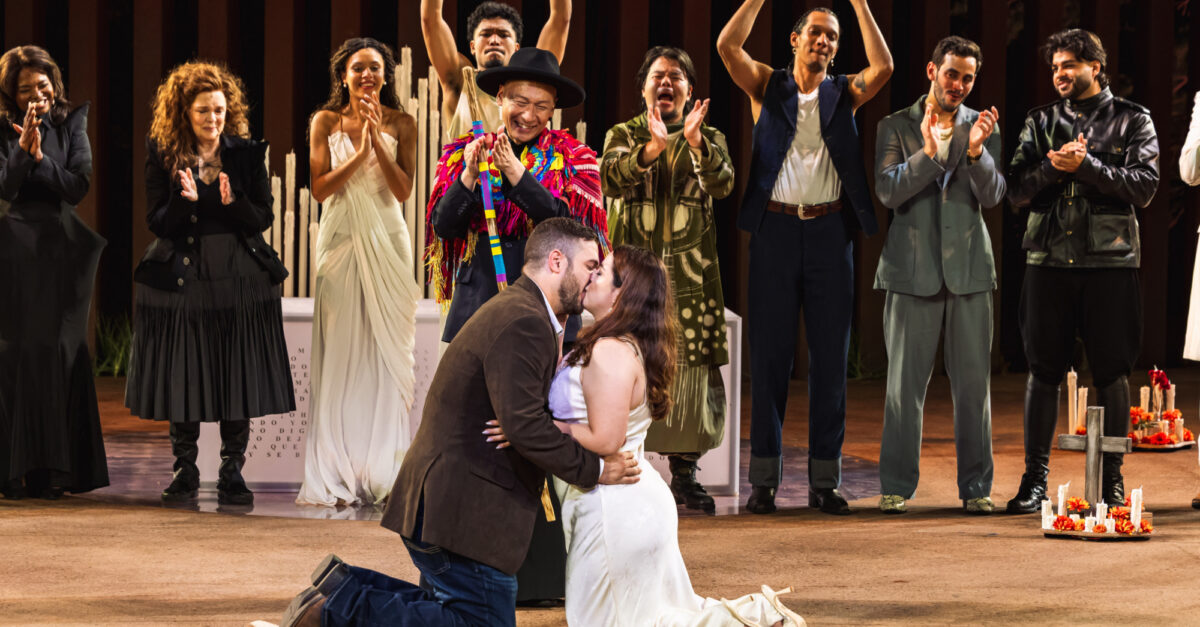 Every Night, Francis Jue Is Marrying Dozens of Real Life Couples Onstage at Romeo and Juliet