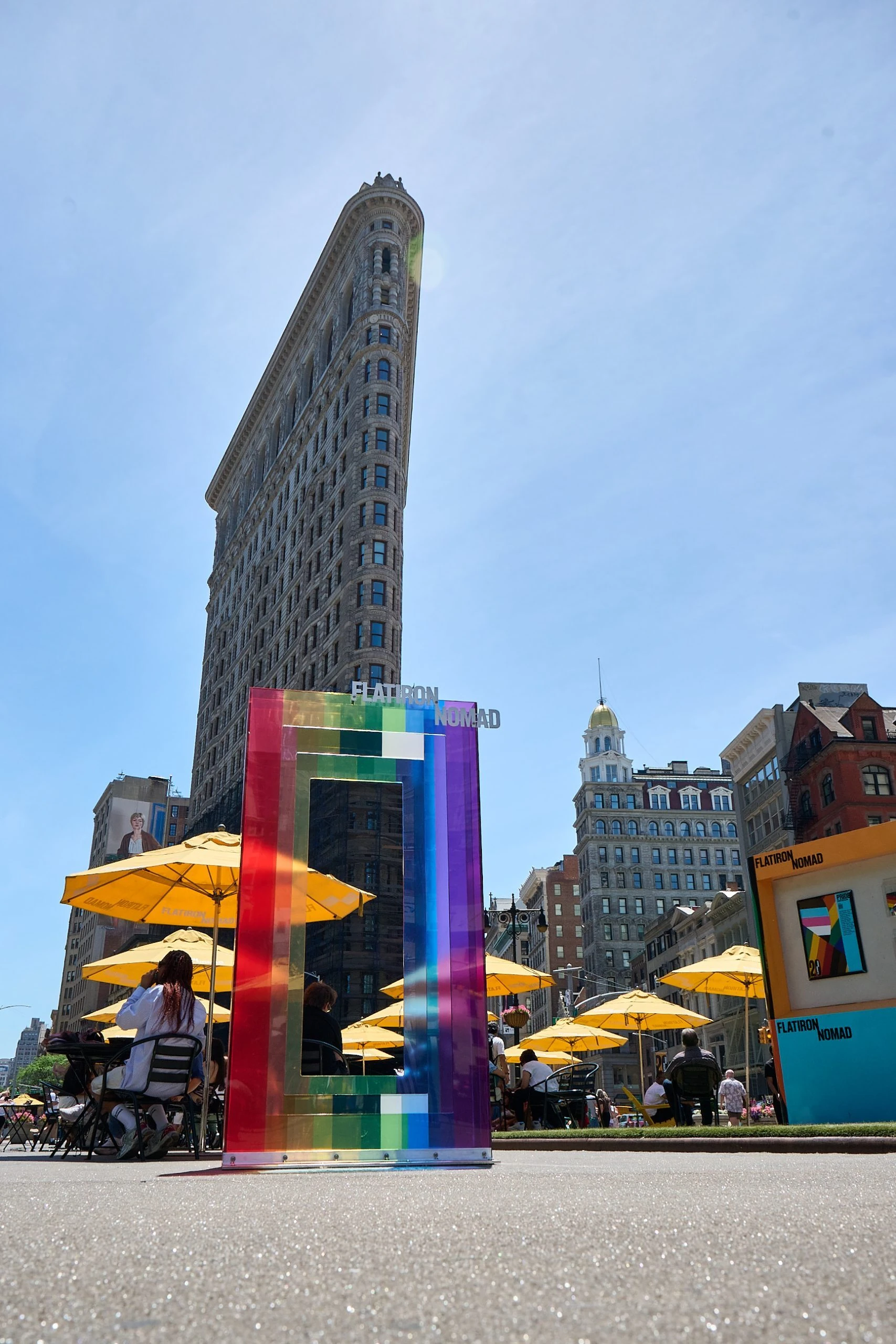 Afterglow, a Pride seasonal photo frame designed by artist Charlotte Hailstone Wu.
