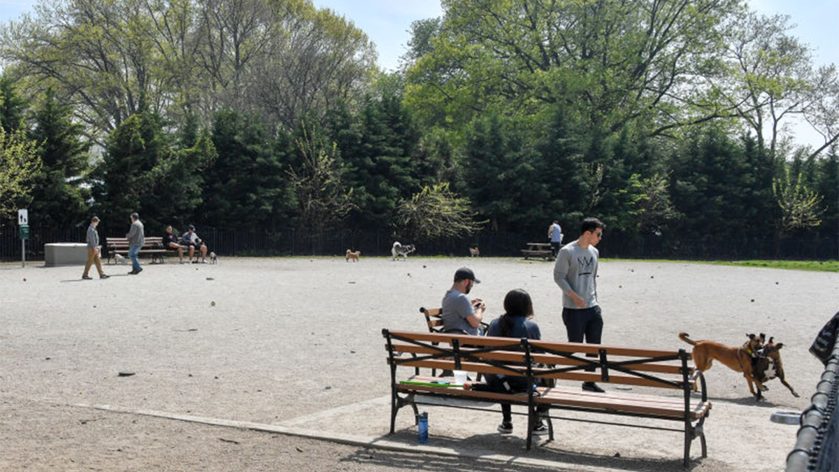 Dyker Beach Park in Brooklyn, New York.