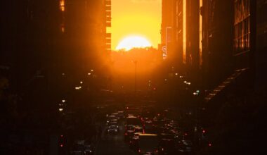 July is the height of summer stargazing and the last chance for Manhattanhenge
