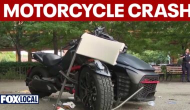 13 injured after motorcycle crash in Brooklyn park
