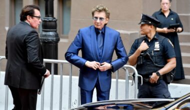 Mourners attend funeral for Clive Davis in NYC