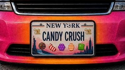 Candy Crush launches ‘Candy Cabs,' a fleet of interactive rides equipped with in-cab tablets, where you play and they pay for your ride