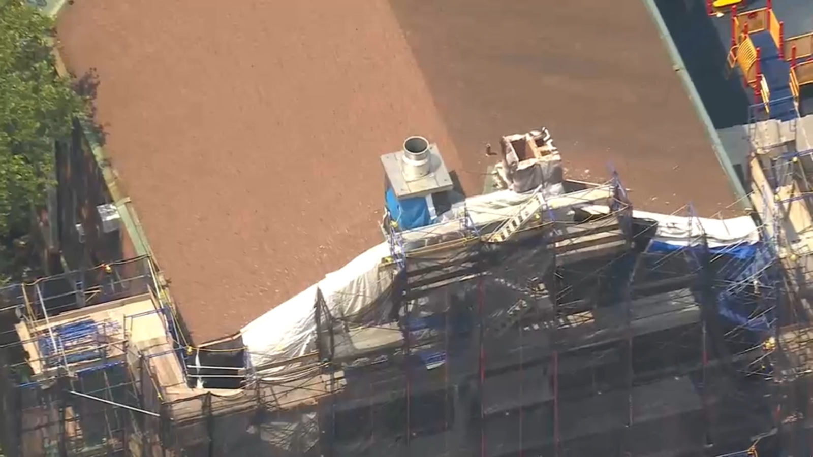 Human remains discovered inside chimney of PS 113 Anthony J. Pranzo in Glendale, Queens