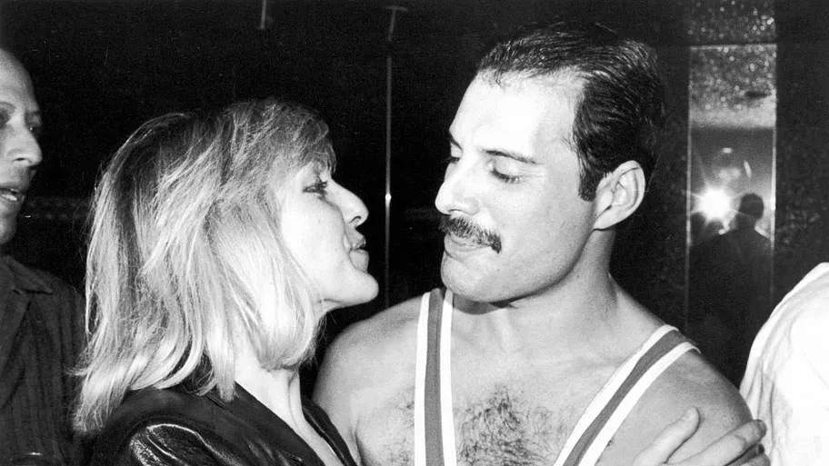 Freddie Mercury and Mary Austin