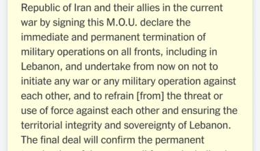 U.S.-Iran Agreement Includes Strait of Hormuz, Lebanon and More: See Full Text of the Deal