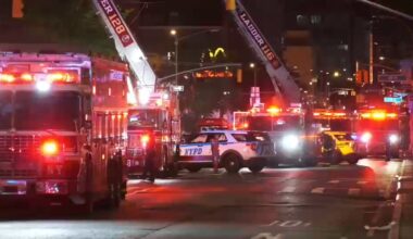 One dead, another person critically injured in Queens apartment fire; firefighter injured
