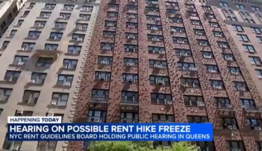 New Yorkers to weigh in on rent hike freeze proposal at public hearing