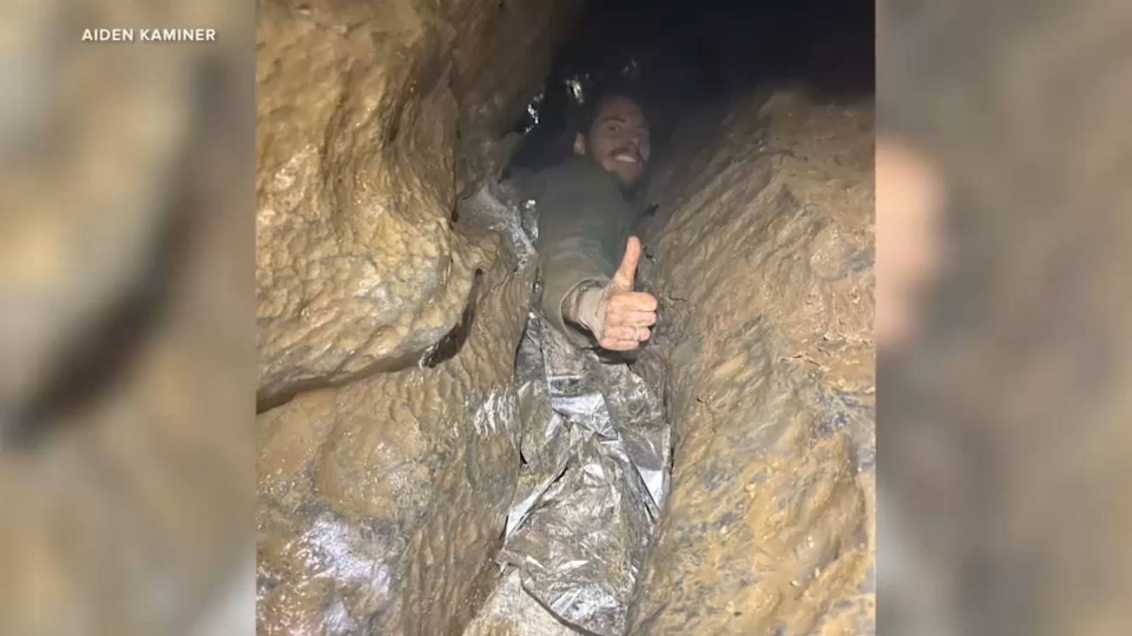 Cave rescue: Aidan Kaminer recounts how he was helped out of upstate NY cave after getting stuck while exploring