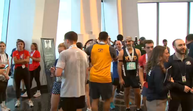 1,250 climb One World Trade Center in 10th Tunnel to Towers tribute to 9/11 heroes