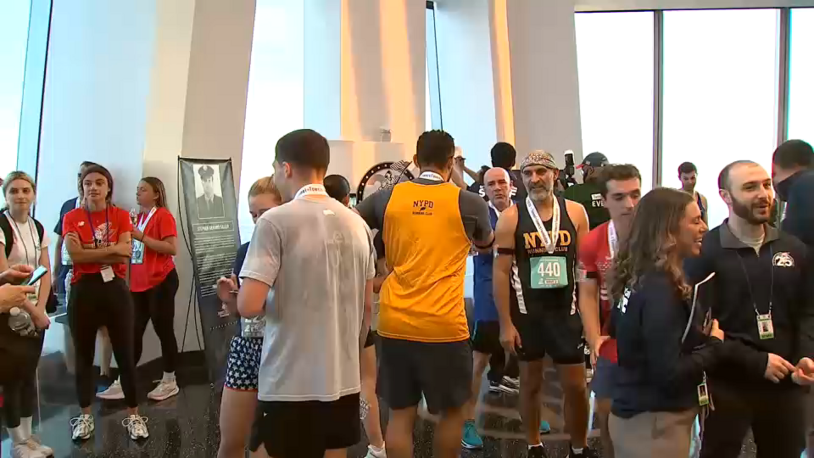 1,250 climb One World Trade Center in 10th Tunnel to Towers tribute to 9/11 heroes
