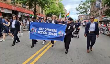 FDNY, NYPD commissioners take part in Jackson Heights Pride parade, marking 34th annual celebration