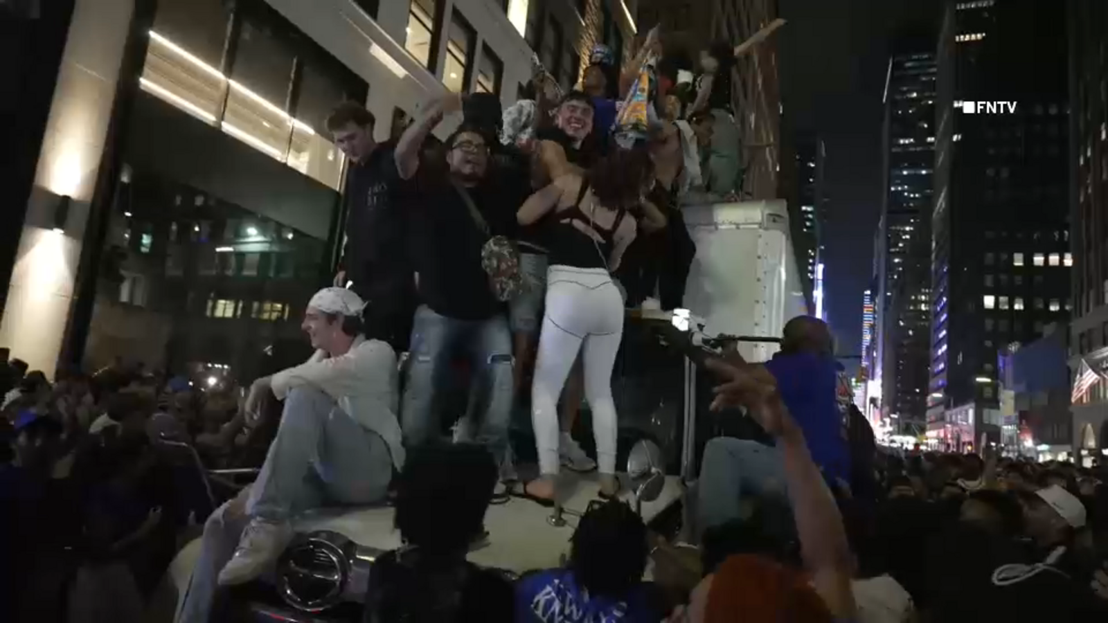 Dozens arrested outside Madison Square Garden perimeter as celebrations turn rowdy
