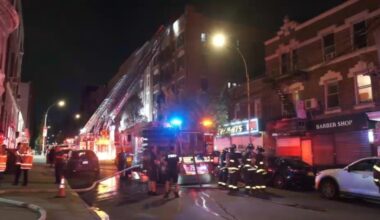 1 critically injured, another hurt in overnight Bronx apartment fire in University Heights