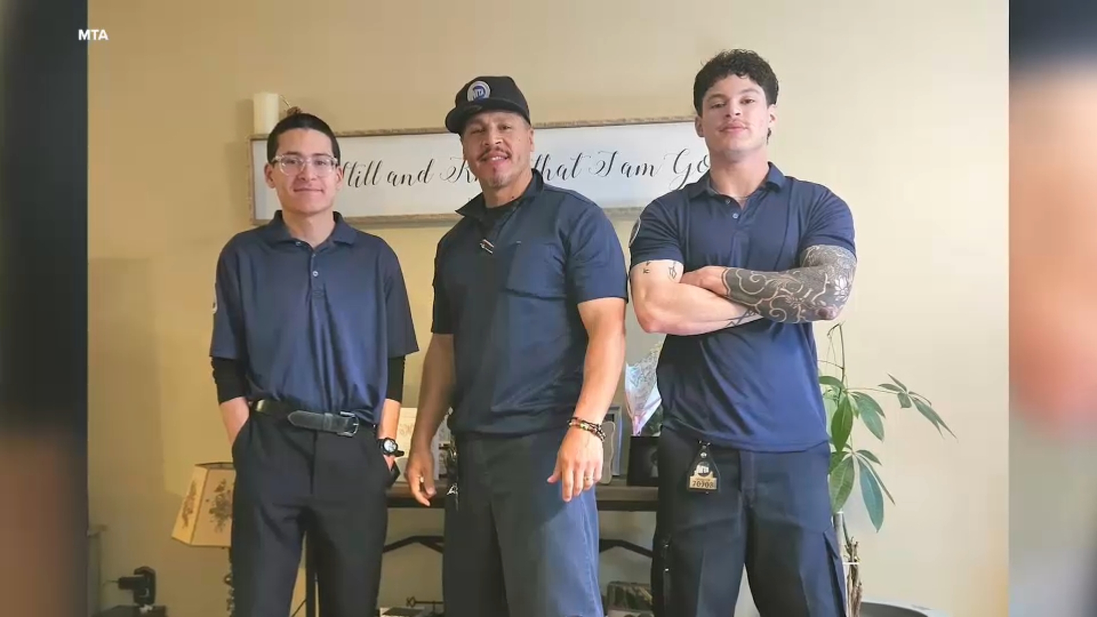 Family of bus operators honored as MTA Heroes