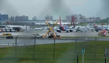 LaGuardia Airport runway 4/22 temporarily shut down after 'depression' found during inspection, officials say