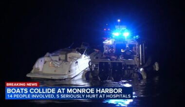 Boat accident Chicago news: 5 seriously hurt after Lake Michigan boat crash near Monroe Harbor, Chicago Fire Dept, Coast Guard say