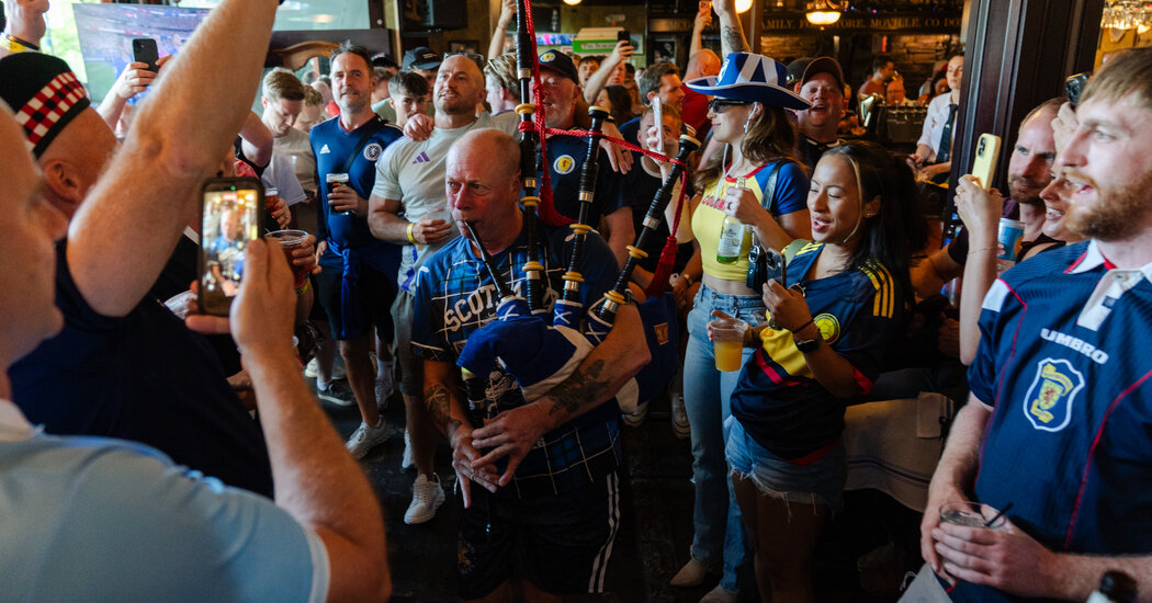 Scots Have Invaded Boston’s Bars for the World Cup