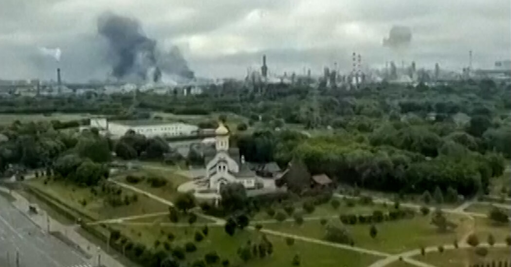 Moscow Refinery Blast May Have Been Caused by Friendly Fire, Video Suggests